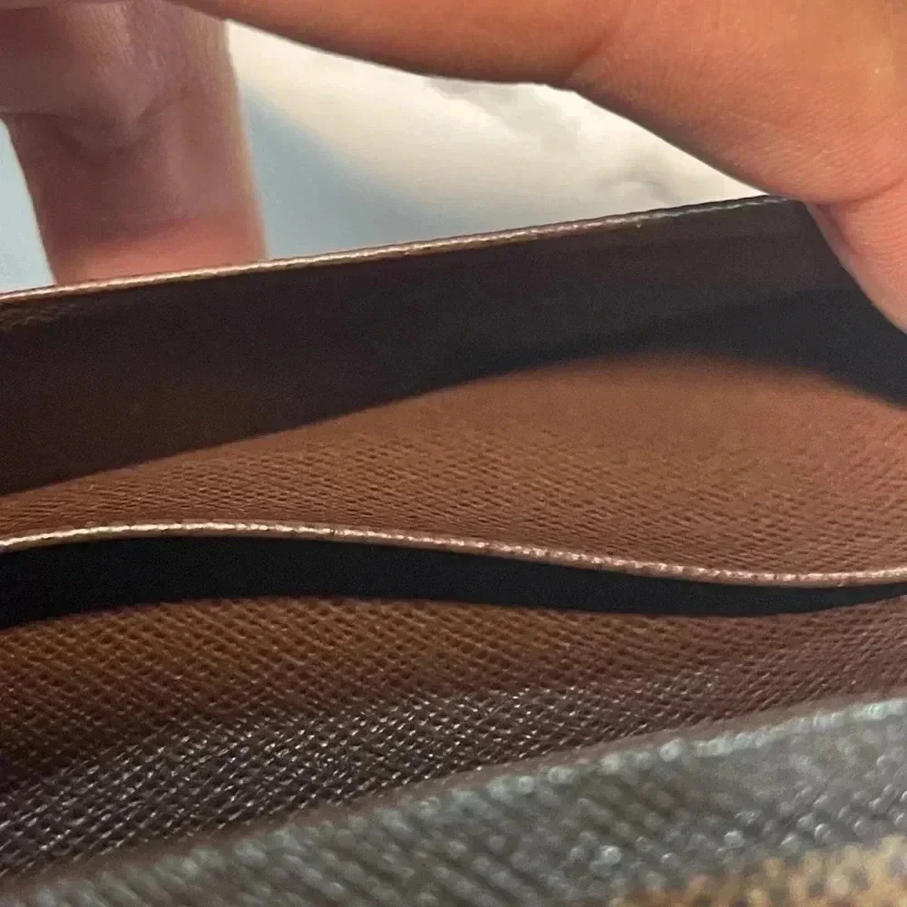 #191 Louis Vuitton Tresor Damier Ebene Bifold Wallet